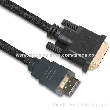 HDMI to DVI Cables, RoHS Directive-compliant, UL, CE and CB Marks